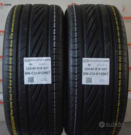 2 pneumatici uniroyal 225/40 r18 92y xl cu12967