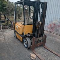 muletto carrello elevatore 25 quintali diesel 