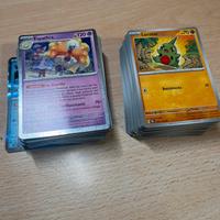 lotto 190 carte pokemon