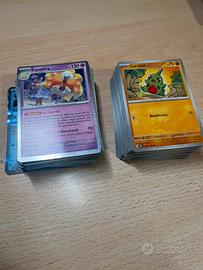 lotto 190 carte pokemon