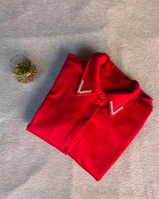 Camicia Rossa Calda da bambina