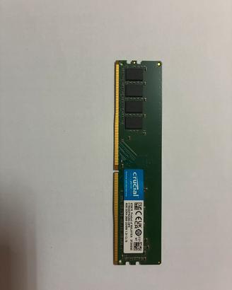 1x8 gb ddr4 2666mhz cl19