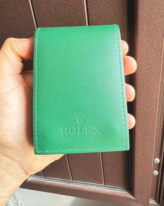 Porta Orologi ROLEX Vera Pelle