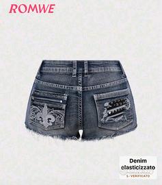 pantaloncino jeans