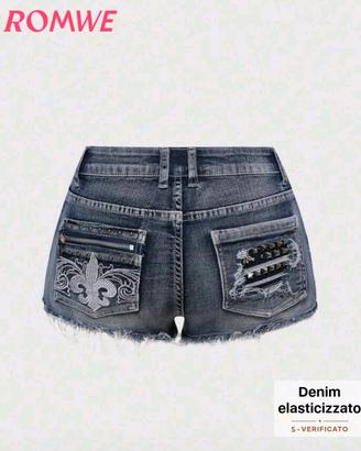 pantaloncino jeans