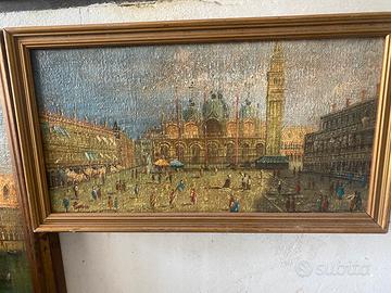 Dipinto olio su tela recente