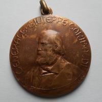 Medaglia G. Garibaldi centenario Unità d’Italia