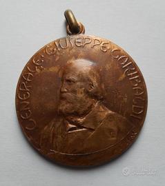 Medaglia G. Garibaldi centenario Unità d’Italia