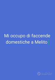 Mi occupo di faccende domestiche a Melito