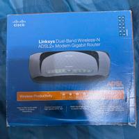 Linksys Dual-Band Wireless-N ADSL2+ GigabitWAG320N