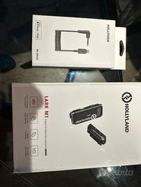 Microfono wirless hollyand lark m1 + cavo iphone