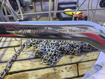 ancora 16 kg ultra e 100+ mt di catena 10 mm