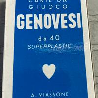 Mazzo di Carte A.Viassone Genovesi