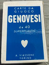 Mazzo di Carte A.Viassone Genovesi