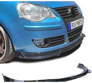 SPOILER LIP VOLKSWAGEN VW POLO 9N3 05-09 NERO LUCI