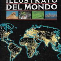 1990 Atlante illustrato del mondo rilegato