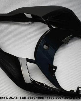 Codone DUCATI SBK 848 / 1098 / 1198 2007 2012 Nero