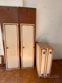 Cameretta armadio+letto+scrittoio/cassettiera