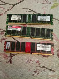 Lotto di RAM DDR 1 da 512 mb ❗ Leggere ❗