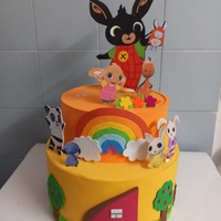 Torta scenografica Bing