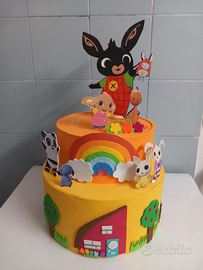 Torta scenografica Bing