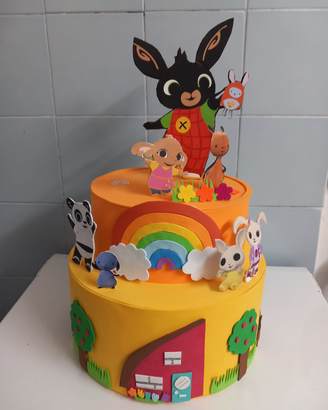 Torta scenografica Bing