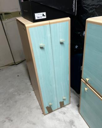 Mobile composto da due pezzi modulabile