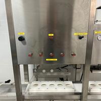 Riempitrice isobarica 5 Rubinetti manuale acciaio