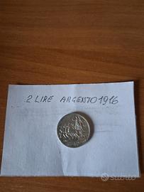 moneta Argento 1916