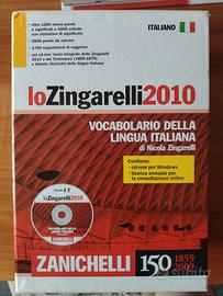 Dizionario Lo Zingarelli 2010 lingua italiana 