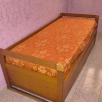 Divano letto con rete singola estraibile