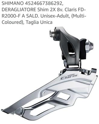 Claris 2x8 deragliatore 