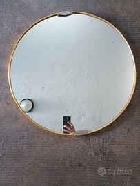 Specchio vintage a parete anni60