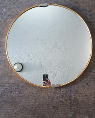 Specchio vintage a parete anni60
