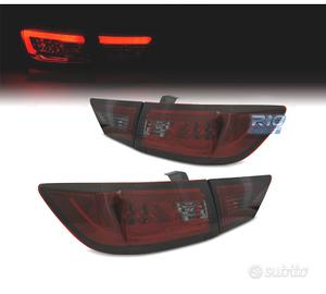 FANALI PER RENAULT CLIO 4 13-16 LIGHT BAR ROSSO AF