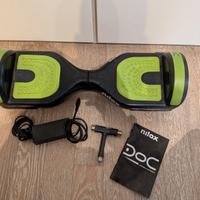 Hoverboard 6.5 POLLICI NILOX DOC, Verde, completo
