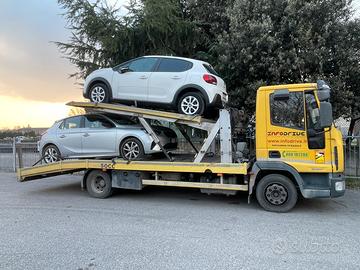 Eurocargo doppio piano bisarca carroattrezzi