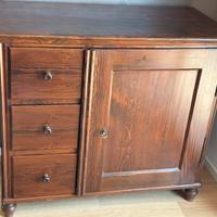Madia Credenza in legno arte povera primi 900