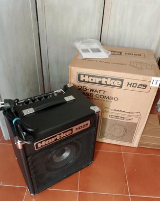 Amplificatore Hartke HD 25 combo per basso