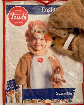 Vestito carnevale halloween trudi leone