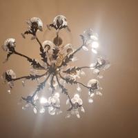 Elegante Lampadario usato in cristallo