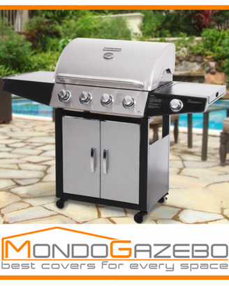 Barbeque griglia bbq bracere 4 fuochi NUOVI