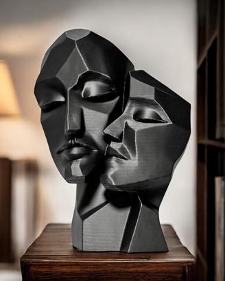 Statua Bacio astratto - Scultura di Design Moderno