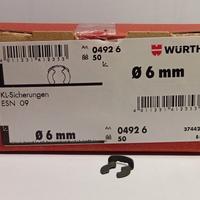 Seger da 6mm rimozione senza utensili