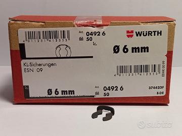 Seger da 6mm rimozione senza utensili