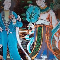 quadro cinese dipinto 