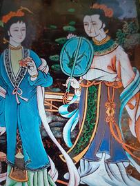 quadro cinese dipinto 