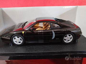 FERRARI 348 TB BLACK BBURAGO 1:18 