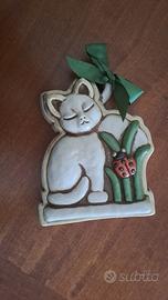 Formina THUN con gatto e coccinella