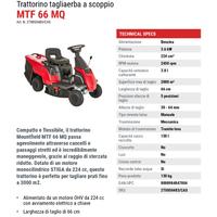 TRATTORINO 224CC MTF66MQ CM. 66
